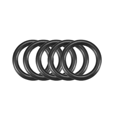Harfington Nitrile Rubber O-Rings, Metric Buna-N Sealing Gasket 50Pcs