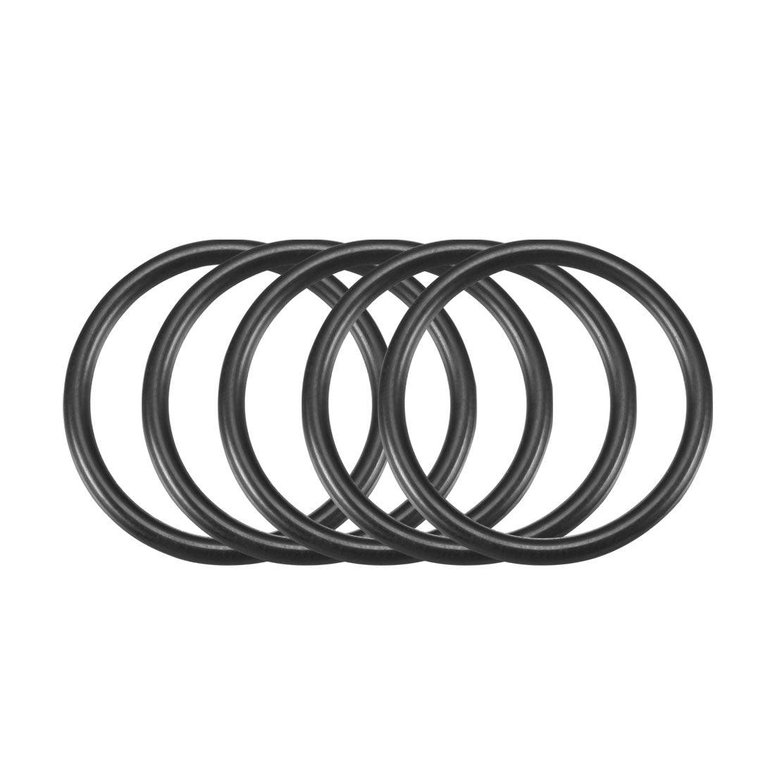 Harfington Nitrile Rubber O-Rings, Metric Buna-N Sealing Gasket 50Pcs