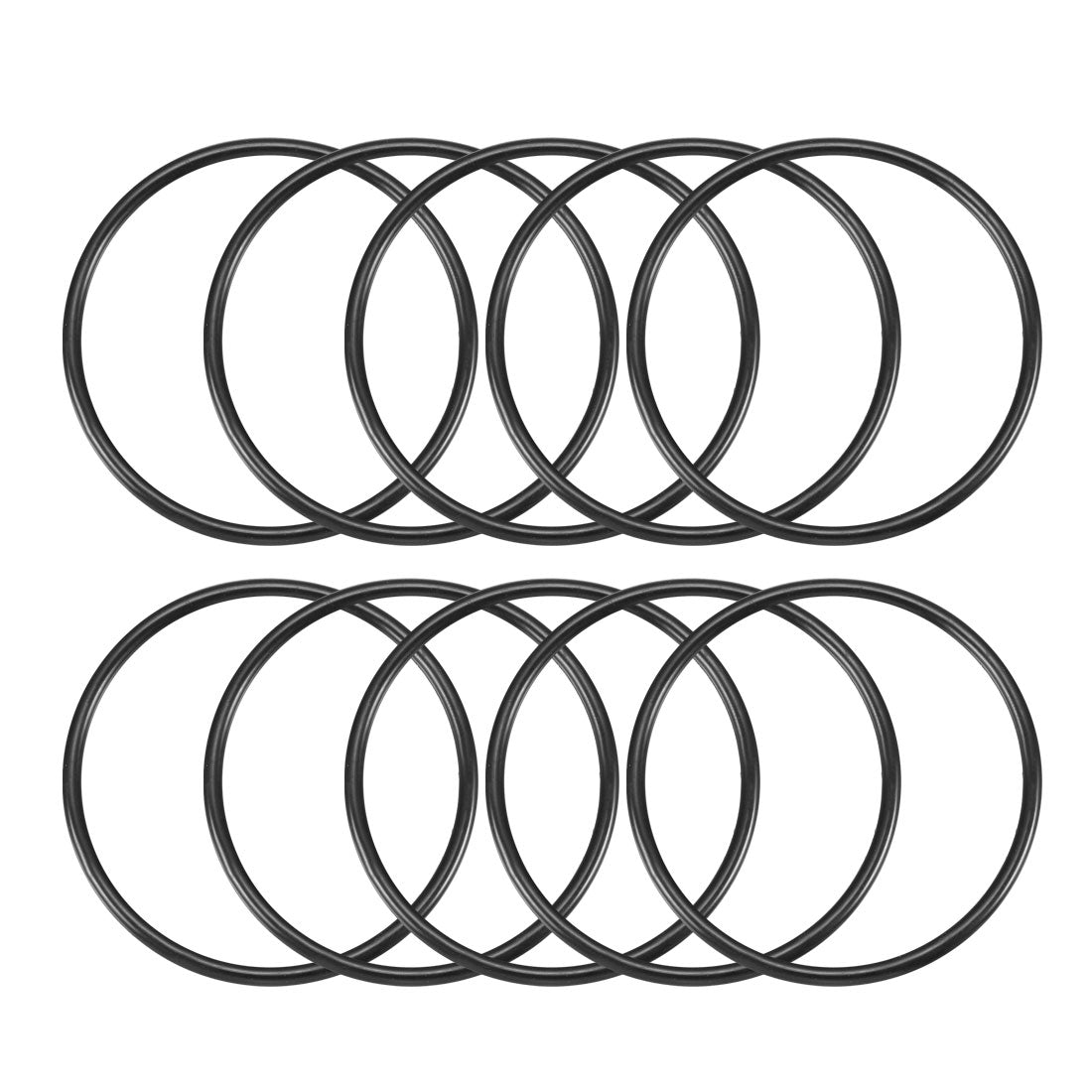 Harfington Nitrile Rubber O-Rings Metric Buna-N Sealing Gasket Pack of 10