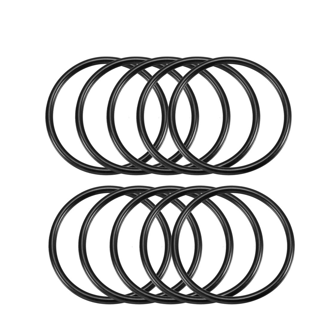 Harfington Nitrile Rubber O-Rings Metric Buna-N Sealing Gasket Pack of 10