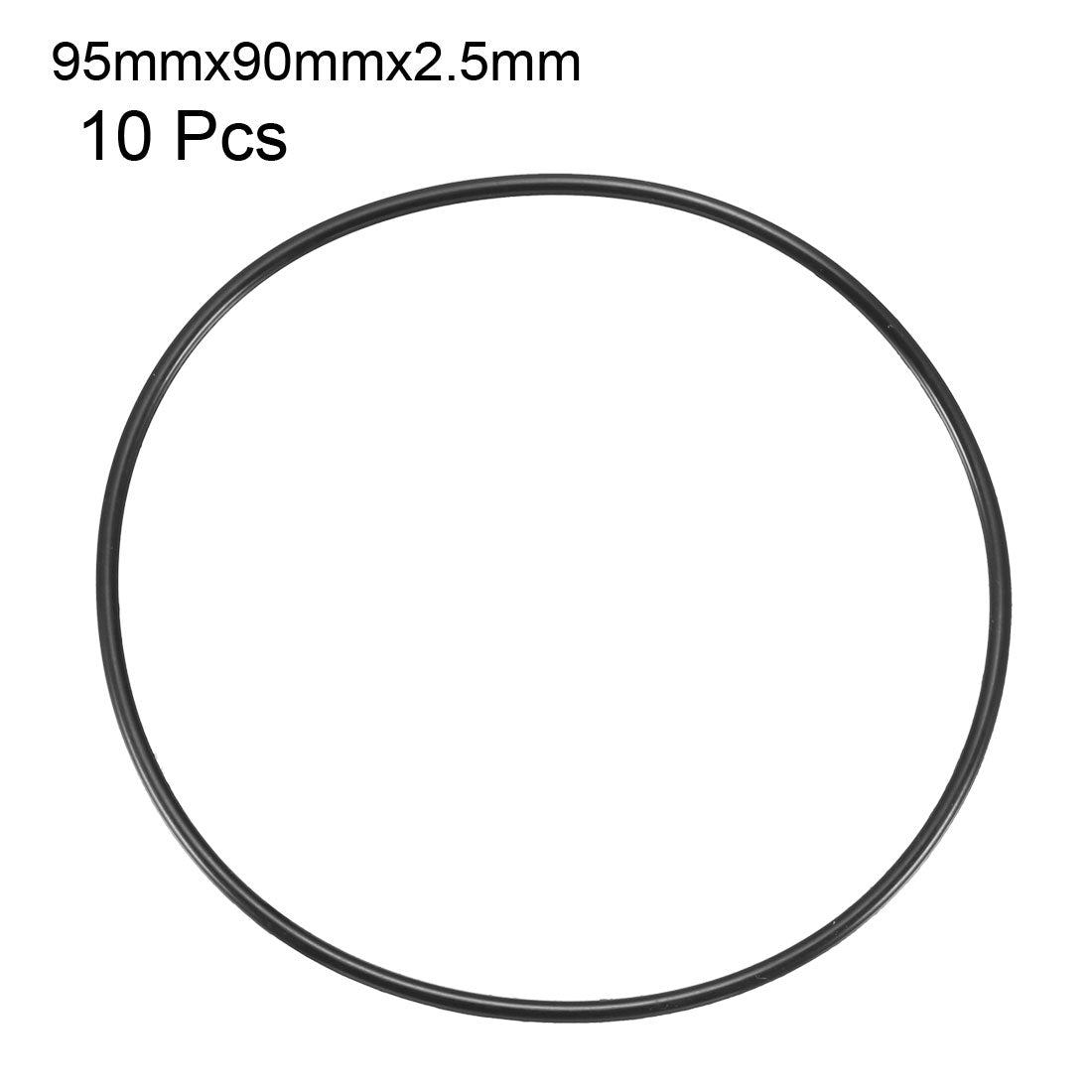 Harfington Nitrile Rubber O-Rings Metric Buna-N Sealing Gasket Pack of 10