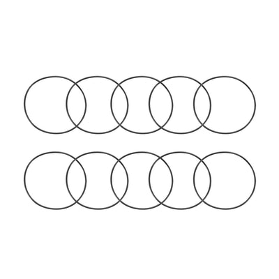 Harfington Nitrile Rubber O-Rings Metric Buna-N Sealing Gasket Pack of 10