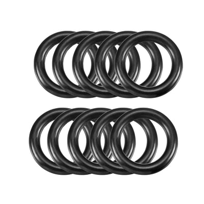 Harfington Nitrile Rubber O-Rings, Metric Buna-N Sealing Gasket Pack of 10