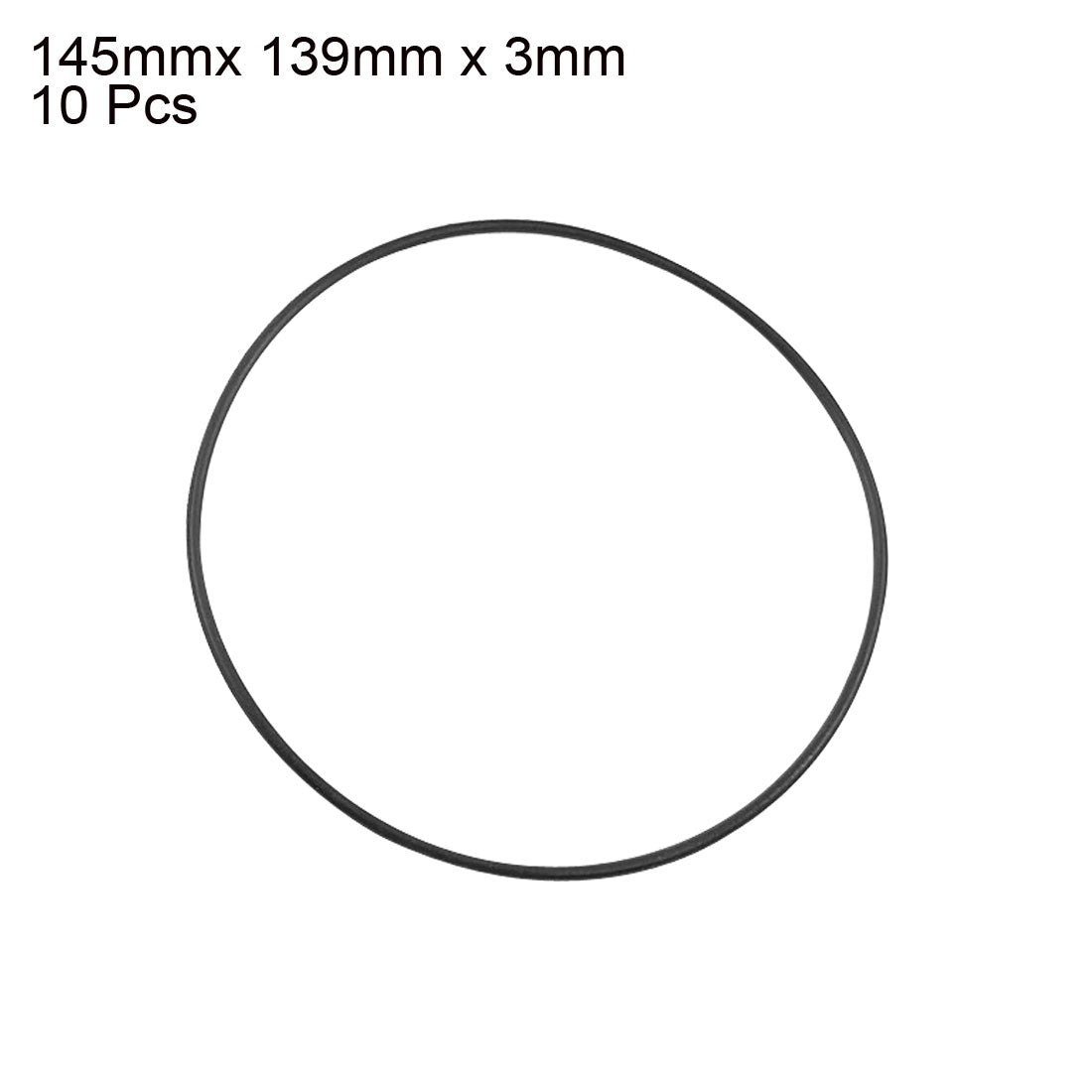 Harfington Nitrile Rubber O-Rings, Metric Buna-N Sealing Gasket Pack of 10