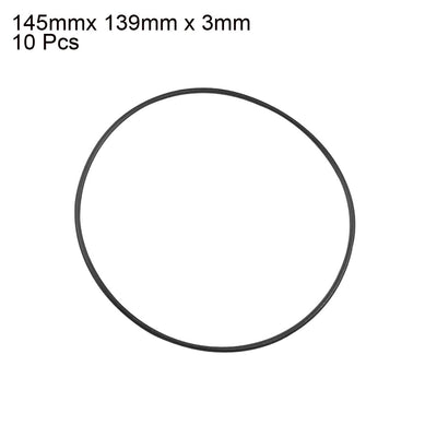 Harfington Nitrile Rubber O-Rings, Metric Buna-N Sealing Gasket Pack of 10