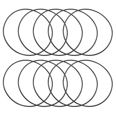 Harfington Nitrile Rubber O-Rings, Metric Buna-N Sealing Gasket Pack of 10
