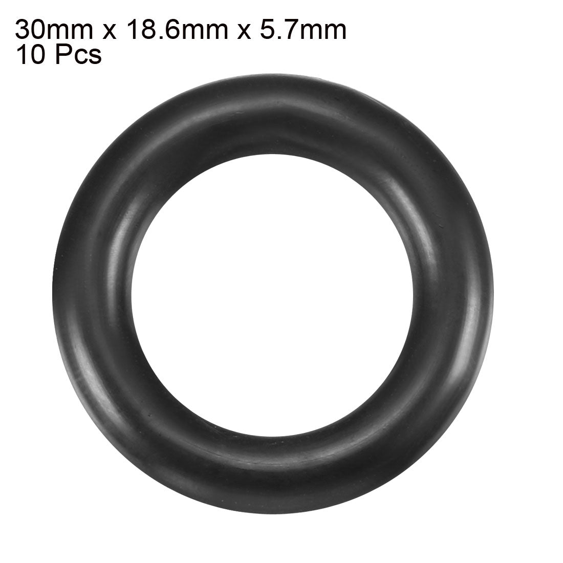 Harfington Nitrile Rubber O-Rings, Metric Buna-N Sealing Gasket Pack of 10