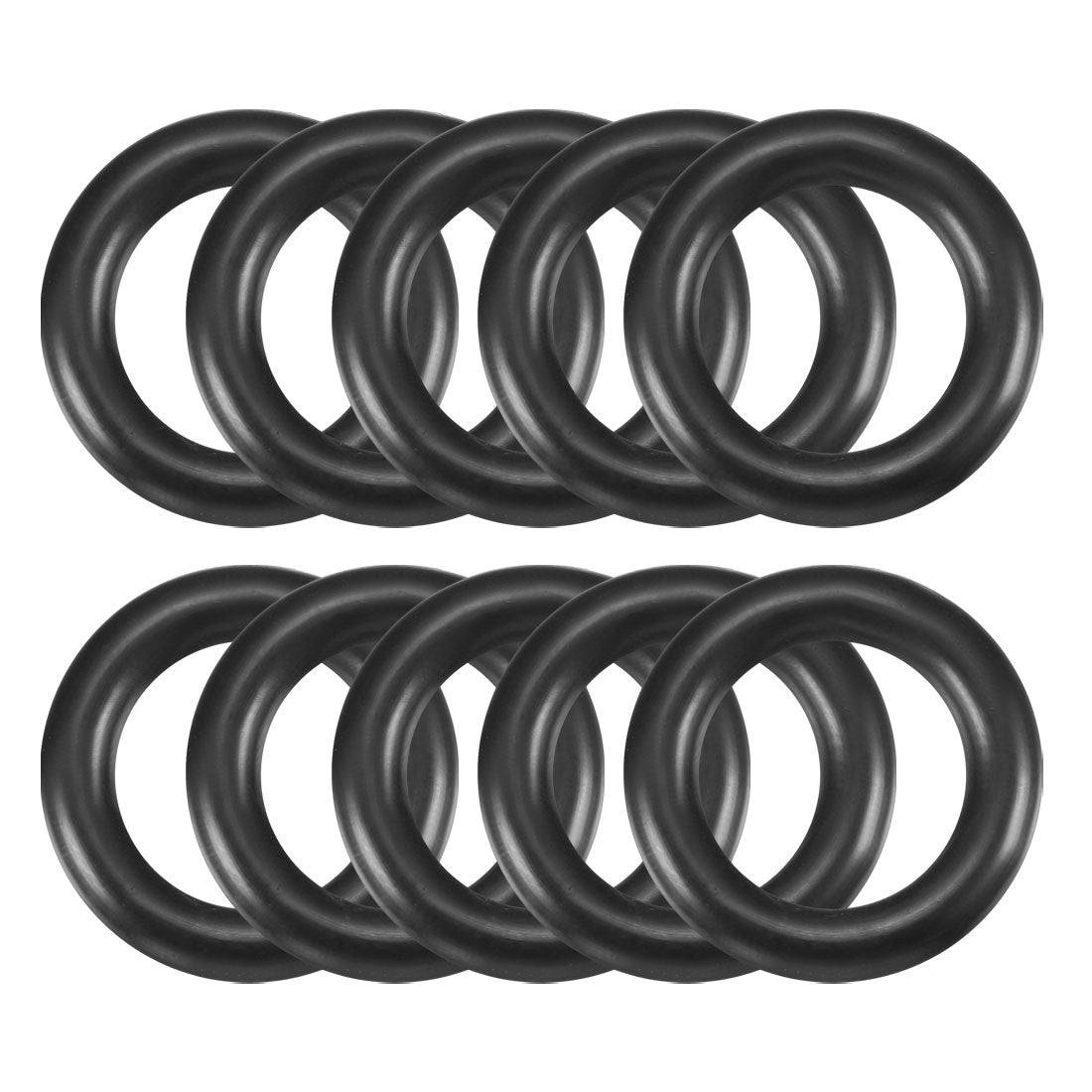 Harfington Nitrile Rubber O-Rings, Metric Buna-N Sealing Gasket Pack of 10
