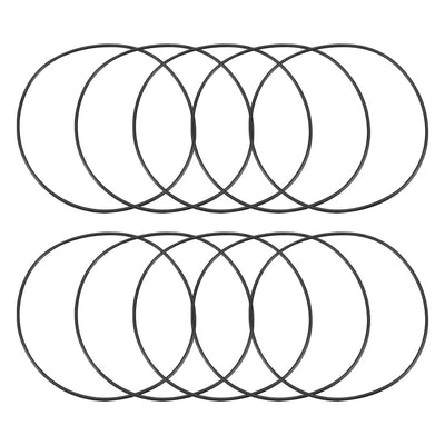Harfington Nitrile Rubber O-Rings, Metric Buna-N Sealing Gasket Pack of 10