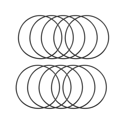 Harfington Nitrile Rubber O-Rings, Metric Buna-N Sealing Gasket Pack of 10