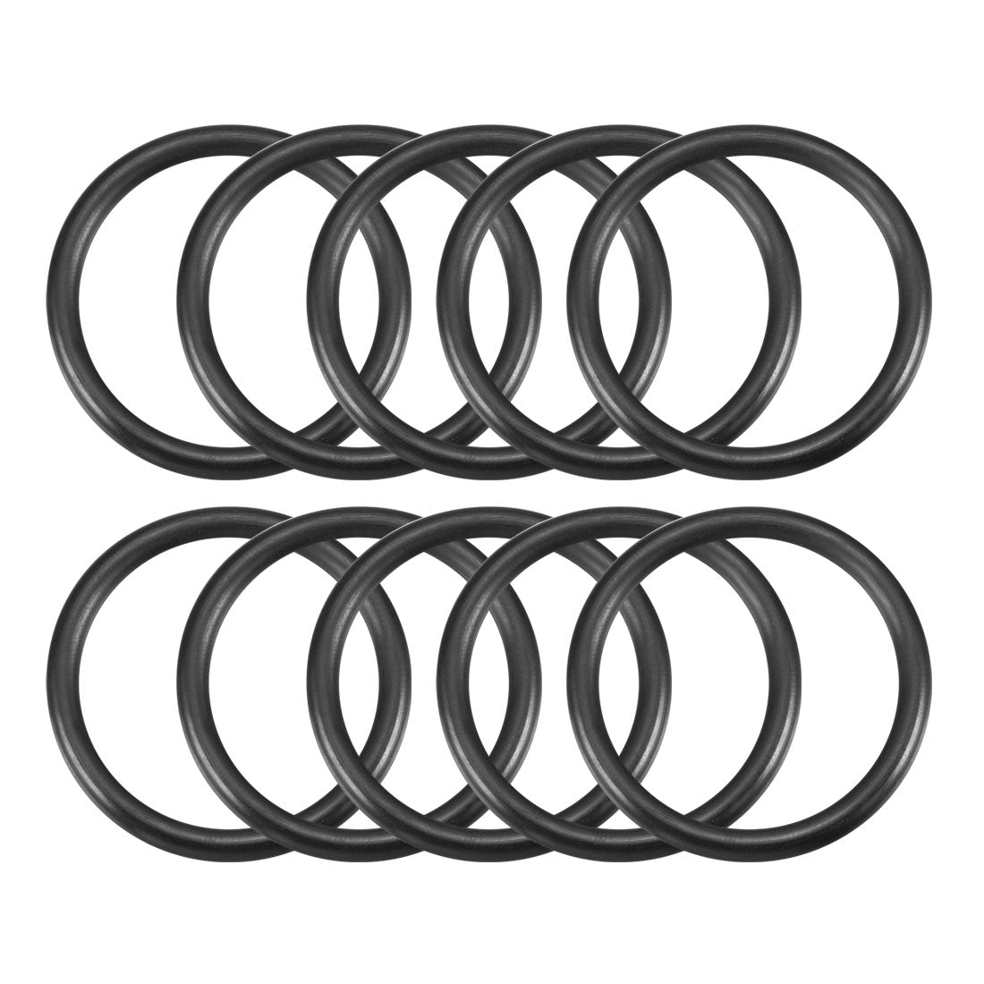Harfington Nitrile Rubber O-Rings, Metric Buna-N Sealing Gasket Pack of 10