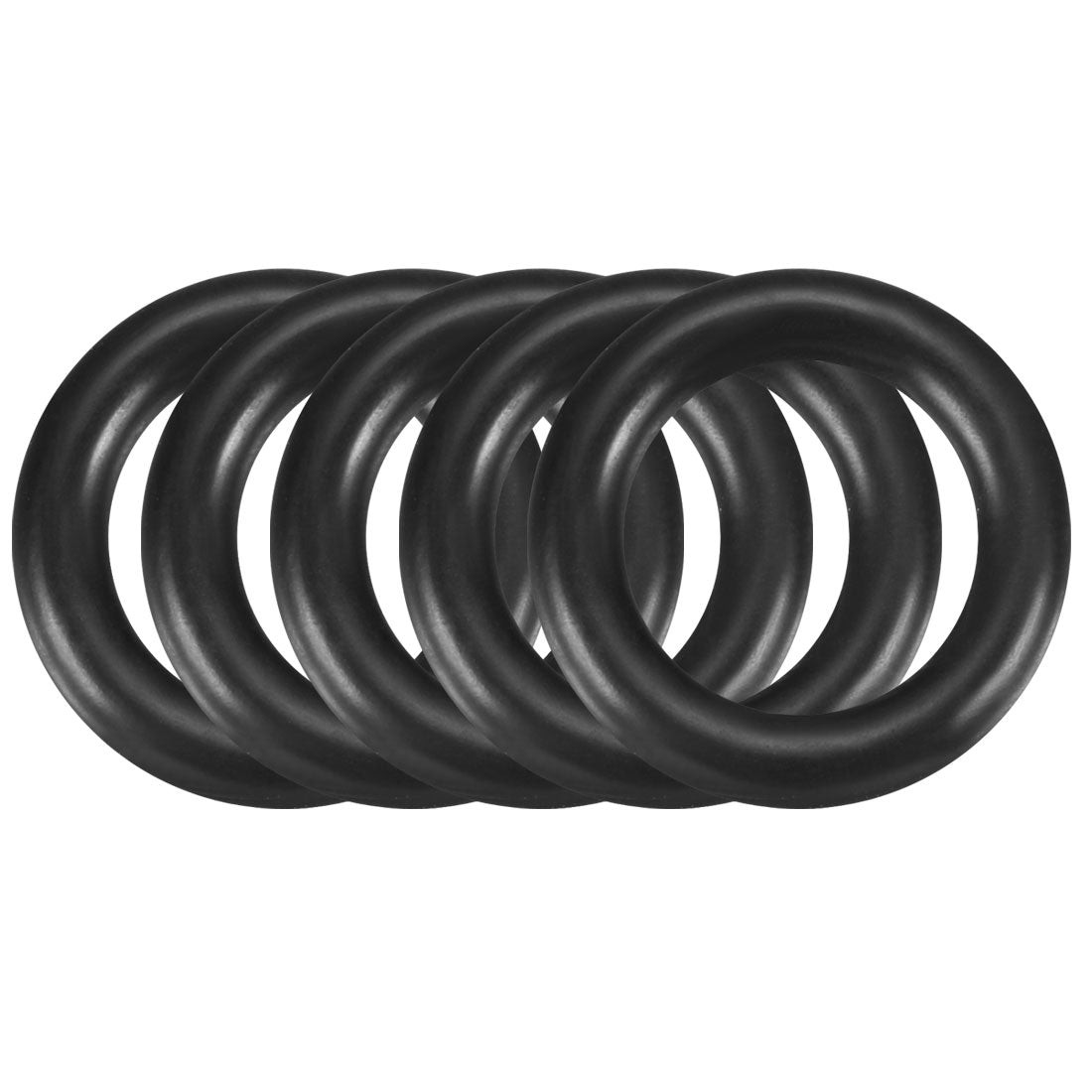 Harfington Nitrile Rubber O-Rings, Metric Buna-N Sealing Gasket 50Pcs