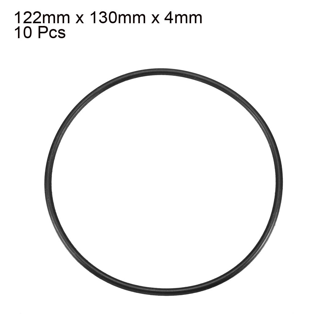 Harfington Nitrile Rubber O-Rings, Metric Buna-N Sealing Gasket Pack of 10