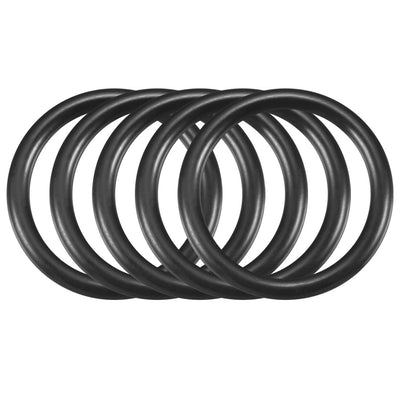 Harfington Nitrile Rubber O-Rings, Metric Buna-N Sealing Gasket 50Pcs