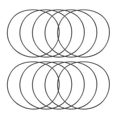 Harfington Nitrile Rubber O-Rings, Metric Buna-N Sealing Gasket Pack of 10