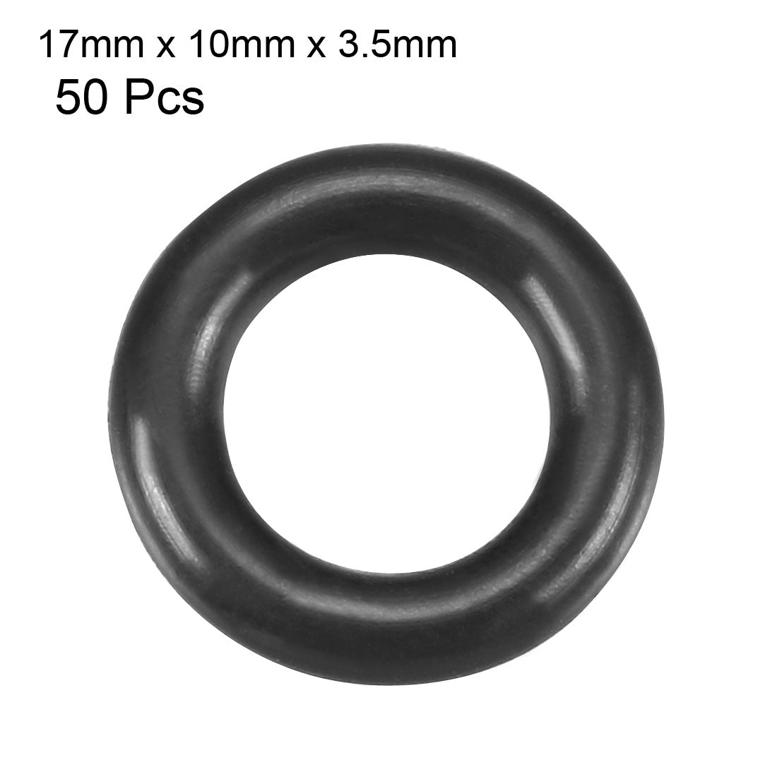 Harfington Nitrile Rubber O-Rings, Metric Buna-N Sealing Gasket 50Pcs