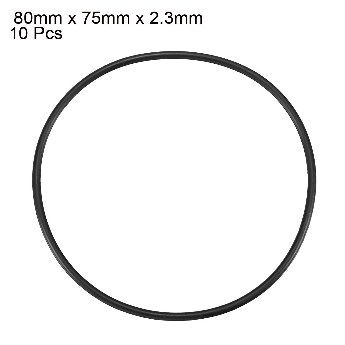 Harfington Nitrile Rubber O-Rings, Metric Buna-N Sealing Gasket Pack of 10