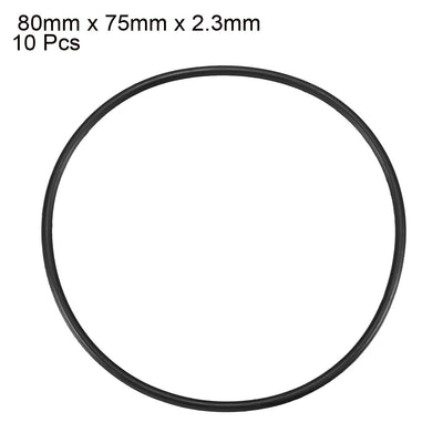 Harfington Nitrile Rubber O-Rings, Metric Buna-N Sealing Gasket Pack of 10