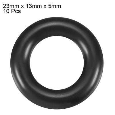 Harfington Nitrile Rubber O-Rings, Metric Buna-N Sealing Gasket Pack of 10