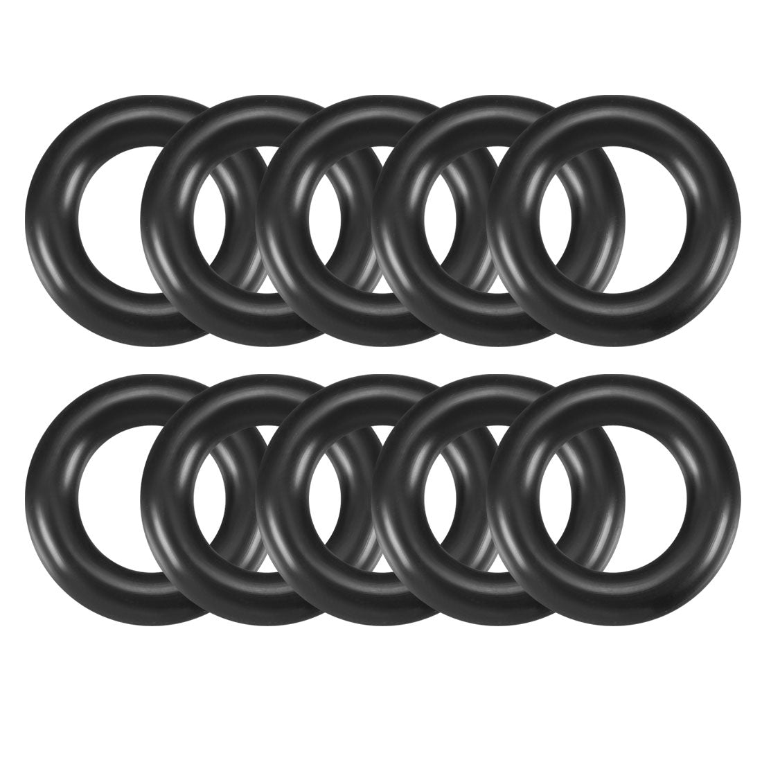 Harfington Nitrile Rubber O-Rings, Metric Buna-N Sealing Gasket Pack of 10