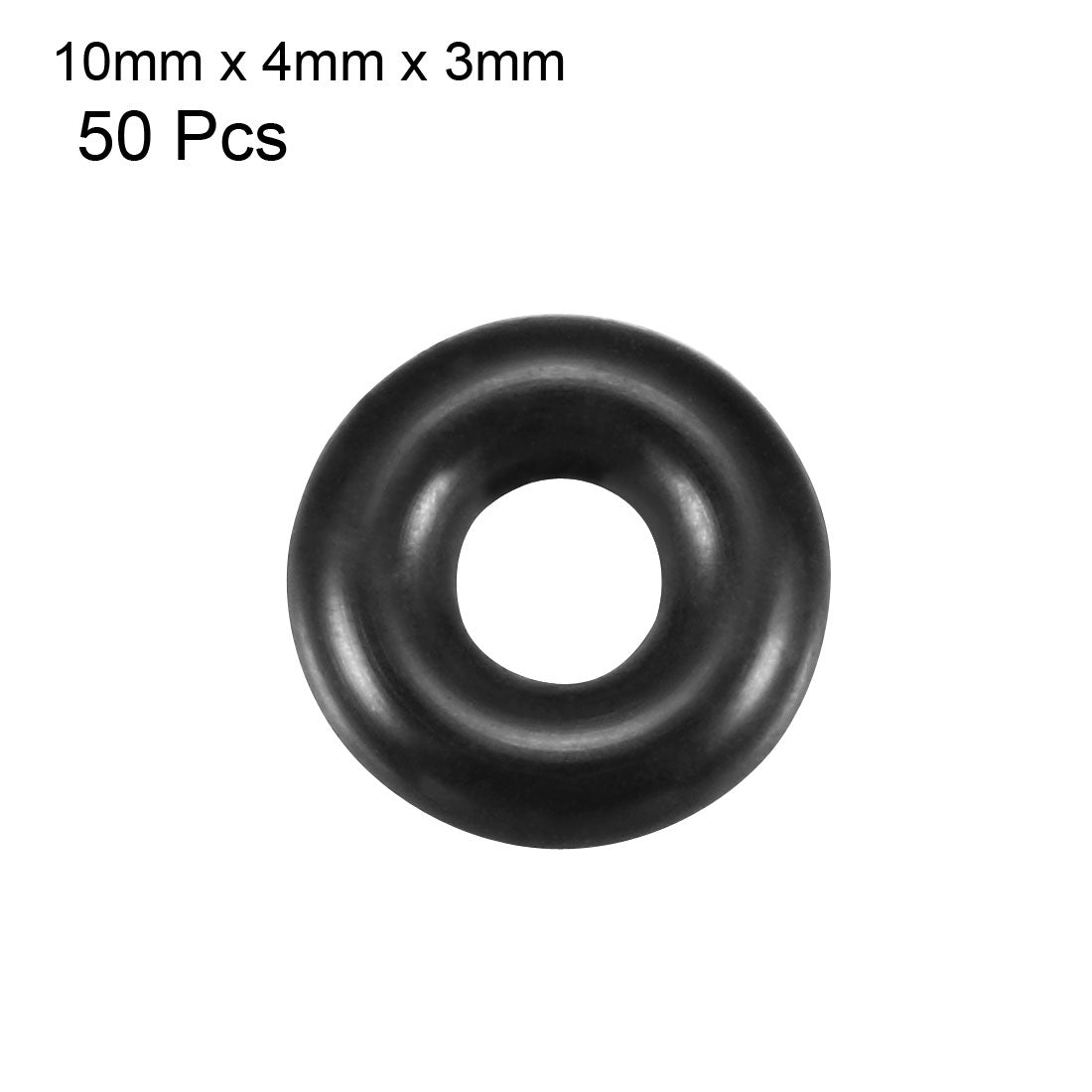 Harfington Nitrile Rubber O-Rings, Metric Buna-N Sealing Gasket 50Pcs