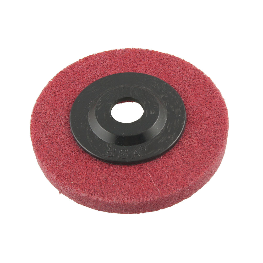 Harfington Plastic Lid 4" Outside Dia Nylon Polishing Grinding Wheel Red for Metal