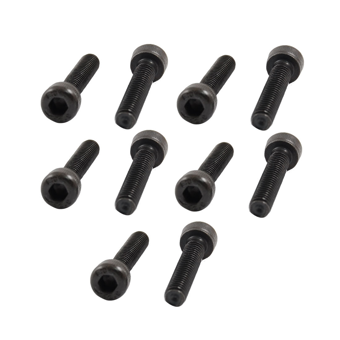 Harfington 10 Pcs 5/32" x 25/32" M4x20mm Metal Hex Socket Head Cap Screws