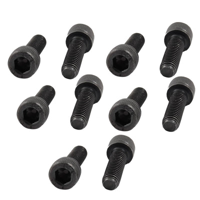 Harfington M6X20 15/64" x 25/32" Metal Hex Socket Head Cap Screws 10 Pcs