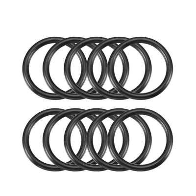 Harfington Nitrile Rubber O-Rings, Metric Buna-N Sealing Gasket Pack of 10