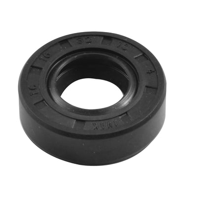 Harfington Oil Axle Seals, Nitrile Butadiene Rubber Black Pack of 1