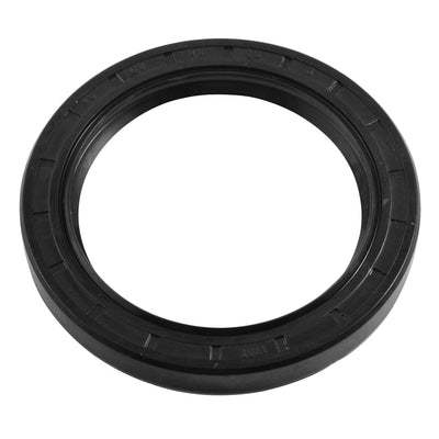 Harfington Oil Axle Seals, Nitrile Butadiene Rubber Black Pack of 1