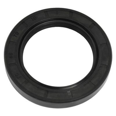 Harfington Oil Axle Seals, Nitrile Butadiene Rubber Black Pack of 1