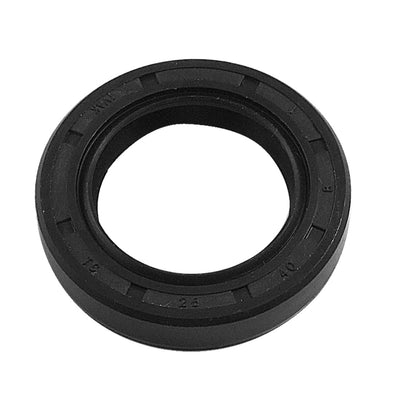 Harfington Oil Seal, Nitrile Butadiene Rubber Black Pack of 1