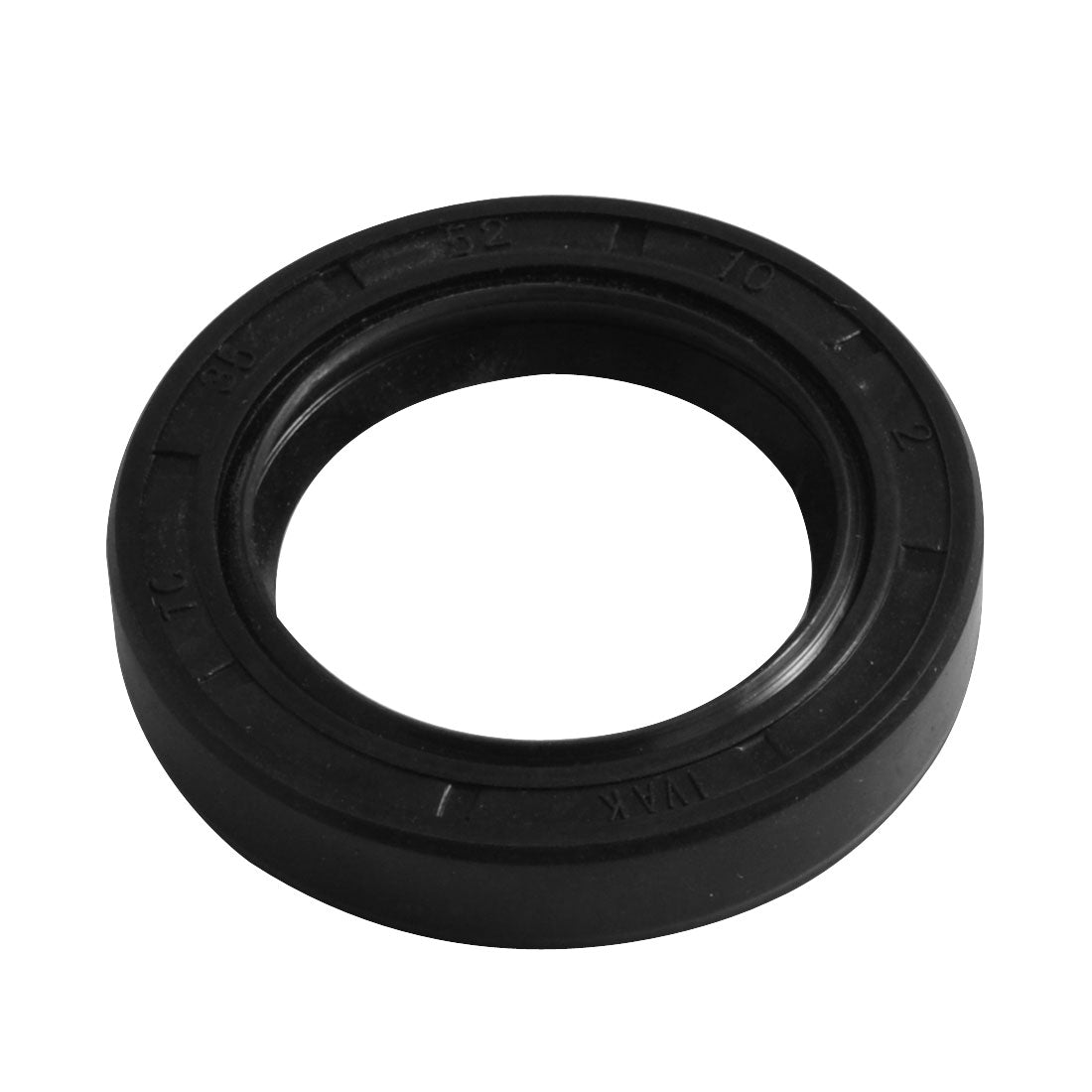 Harfington Oil Axle Seals, Nitrile Butadiene Rubber Black Pack of 1