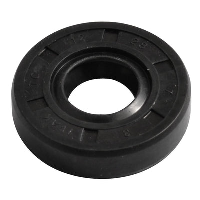 Harfington Oil Crankshaft Seals, Nitrile Butadiene Rubber Black Pack of 1