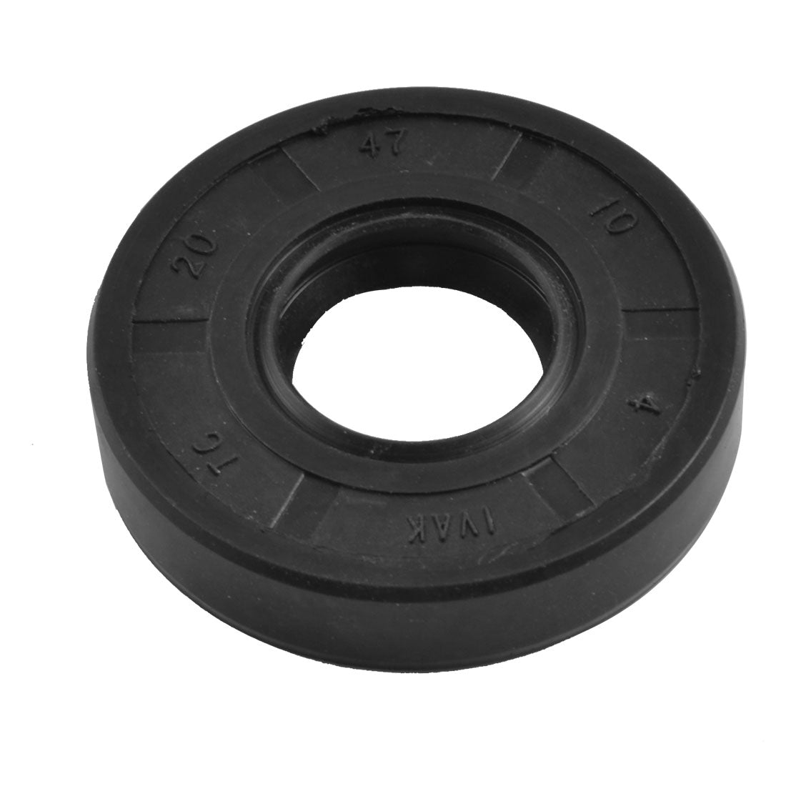 Harfington Oil Axle Seals, Nitrile Butadiene Rubber Black Pack of 1