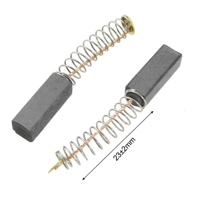 Harfington 17 mm x 6 mm x 6 mm Generic Electric Motor Power Tool Part Carbon Brush 10 Pairs