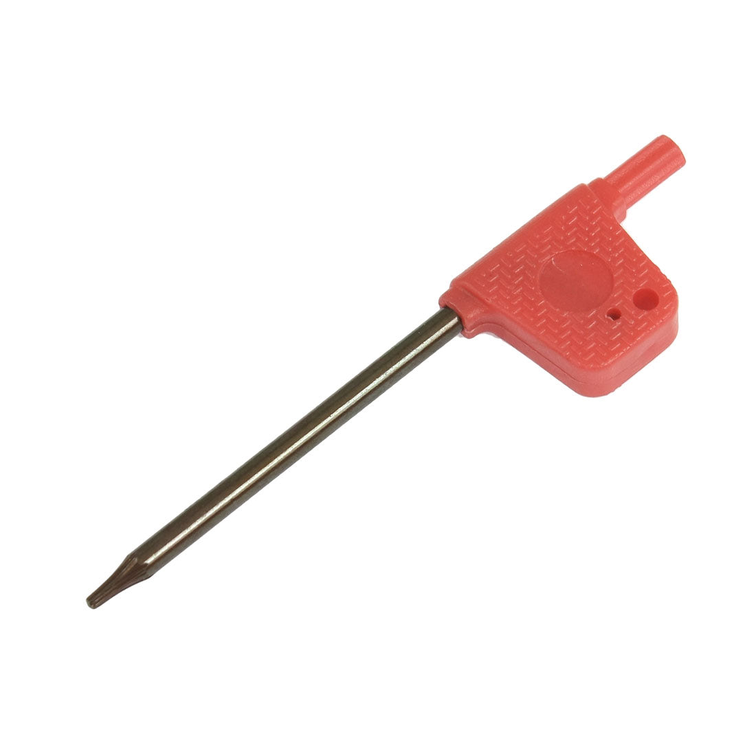 Harfington Red Plastic Flag Handle 3.3" Long T6 Torx Spanner Wrench