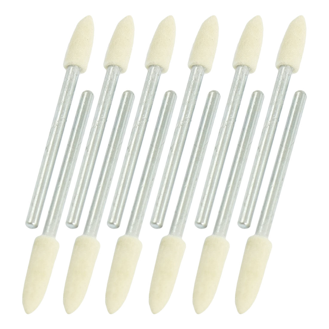 Harfington 12 Pcs Polishing Tool 4mm Cone Felts 3mm Shank for Power Drill