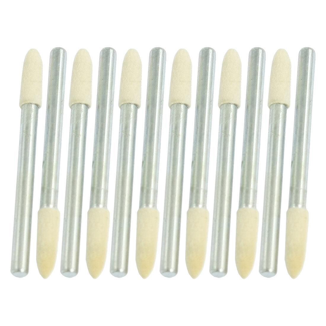 Harfington 12 Pcs 3.5mm Conical Felts 3mm Shank for Power Drill Die Grinder