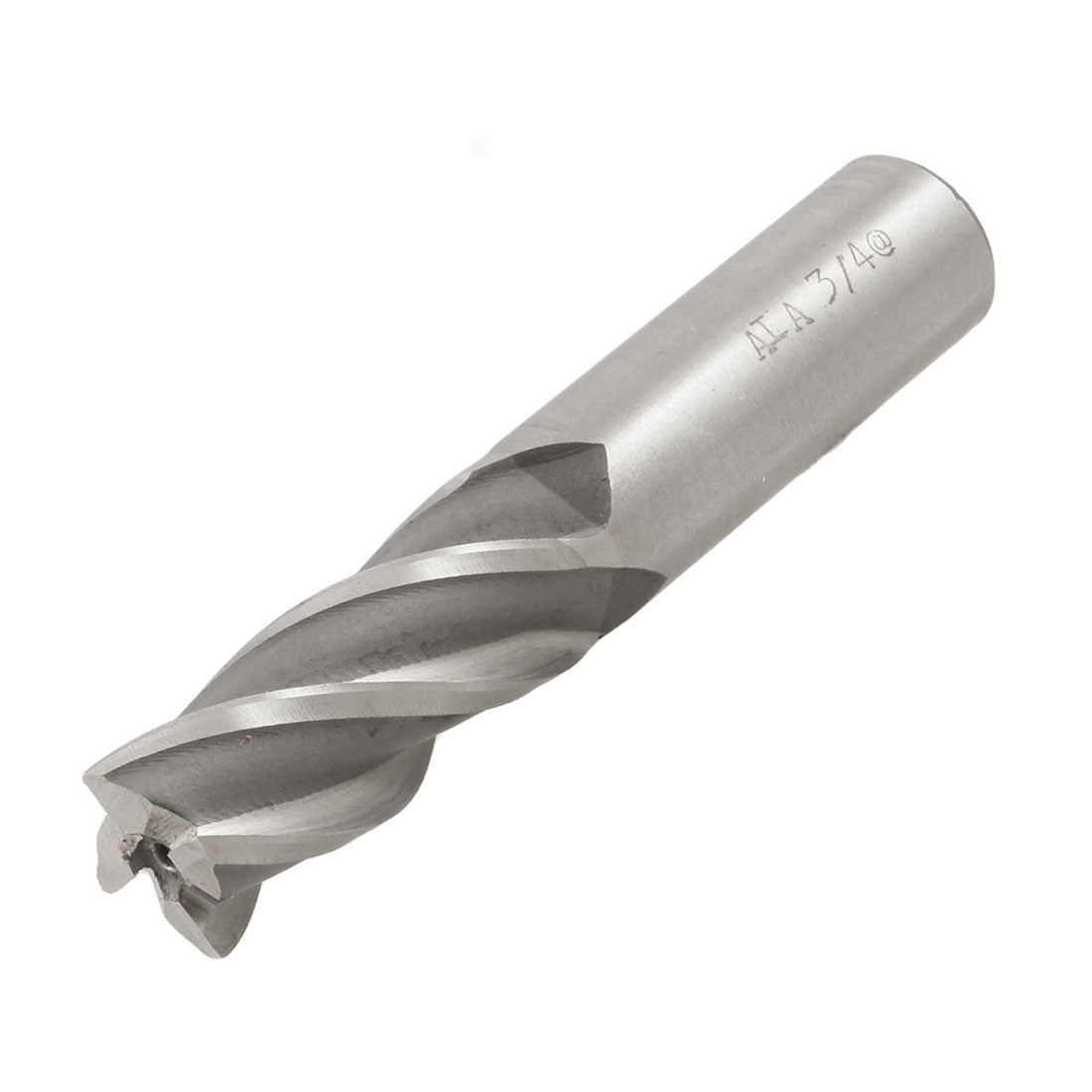 Harfington 3/4" x 3/4" Spiral 4 Flute Straight Shank HSS End Mill Milling Cutter