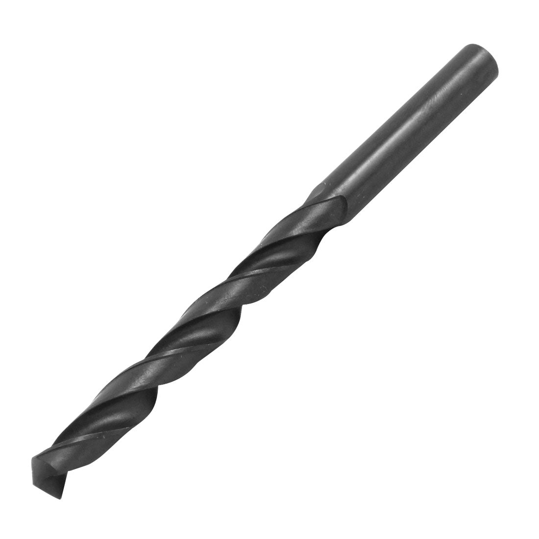 Harfington Straight Shank Split Point High Speed Steel Twist Drill Bit Black 7.3mm