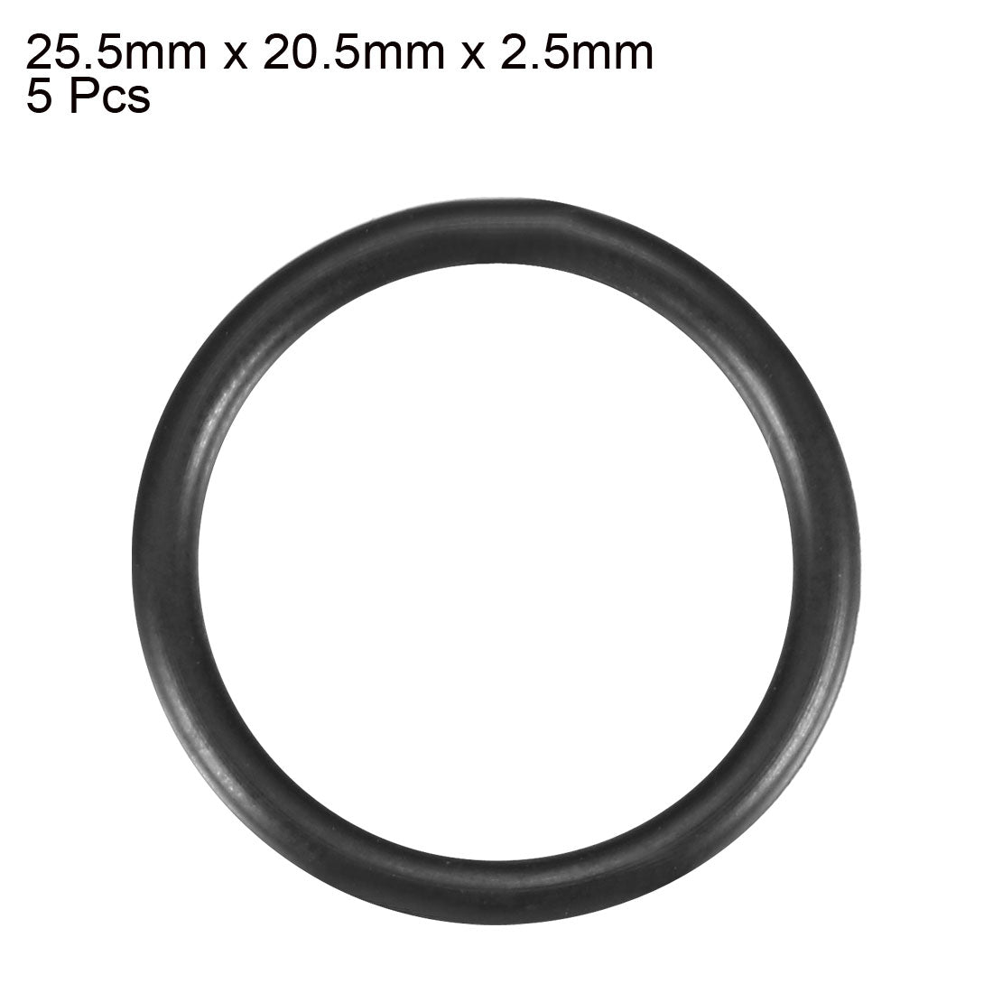 Harfington Nitrile Rubber O-Rings Metric Buna-N Sealing Gasket Pack of 5