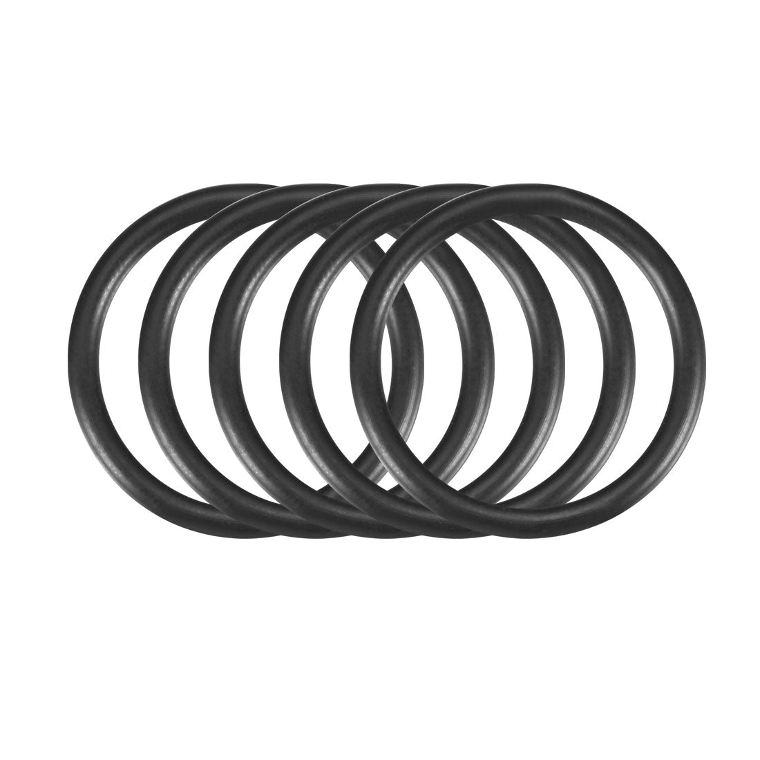 Harfington Nitrile Rubber O-Rings Metric Buna-N Sealing Gasket Pack of 5