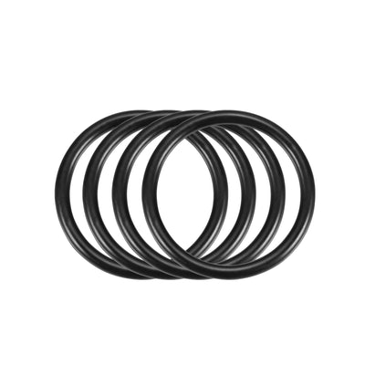 Harfington Nitrile Rubber O-Rings Metric Buna-N Sealing Gasket, Pack of 4