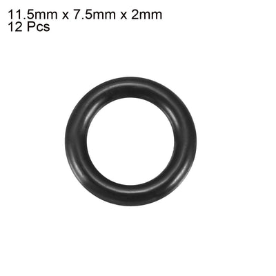 Harfington Nitrile Rubber O-Rings, Metric Buna-N Sealing Gasket Pack of 12