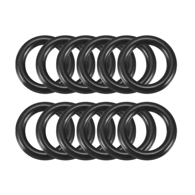 Harfington Nitrile Rubber O-Rings, Metric Buna-N Sealing Gasket Pack of 12