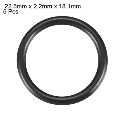 Harfington Nitrile Rubber O-Rings Metric Buna-N Sealing Gasket Pack of 5