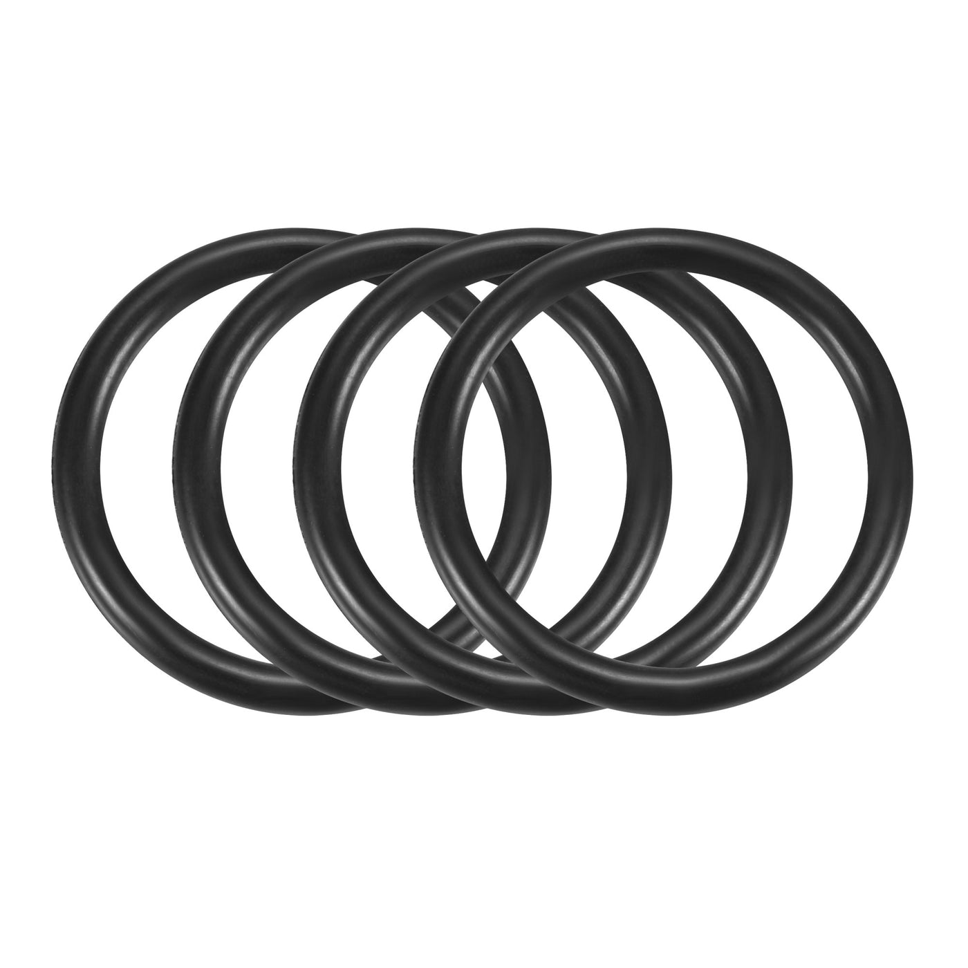 Harfington Nitrile Rubber O-Rings Metric Buna-N Sealing Gasket, Pack of 4