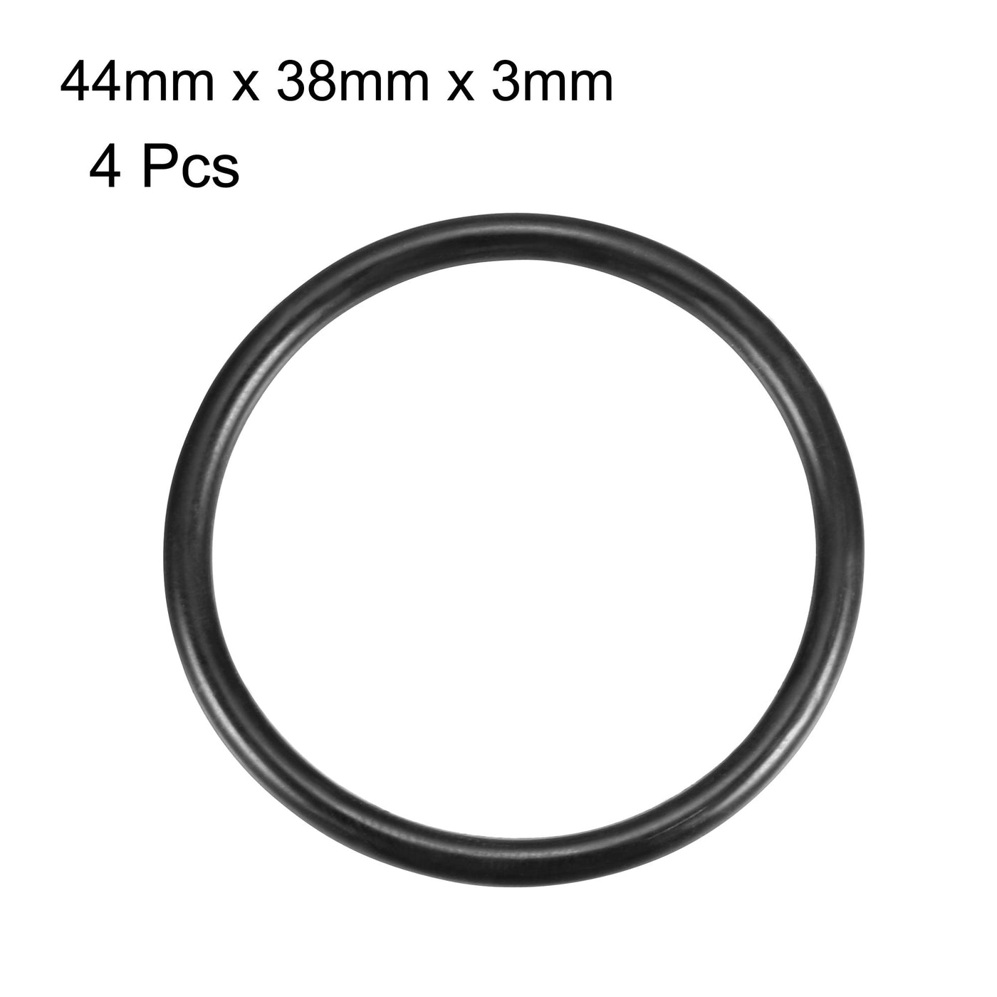 Harfington Nitrile Rubber O-Rings Metric Buna-N Sealing Gasket, Pack of 4